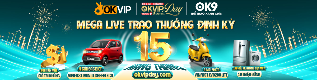 Khuyến mãi OK9 tháng 9/2025